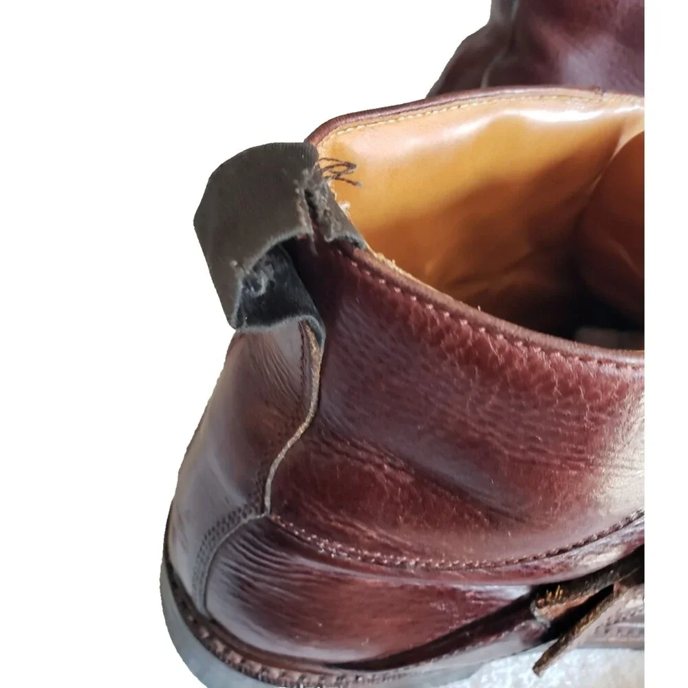 Vintage Cole Haan Country Brown Leather Chukka Ankle Boots Men's Size 9.5M 6321